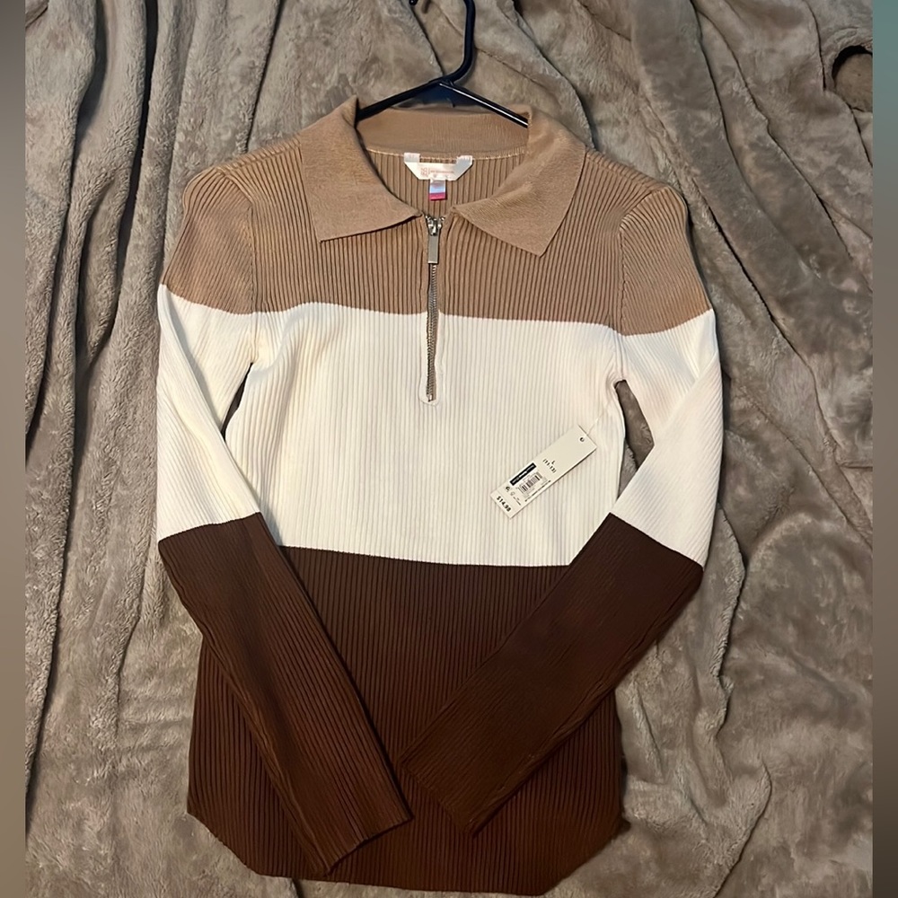 Half zip sweater